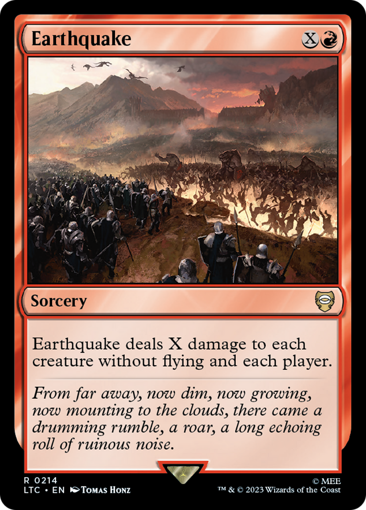 Earthquake [The Lord of the Rings: Tales of Middle-Earth Commander] | Webway Games