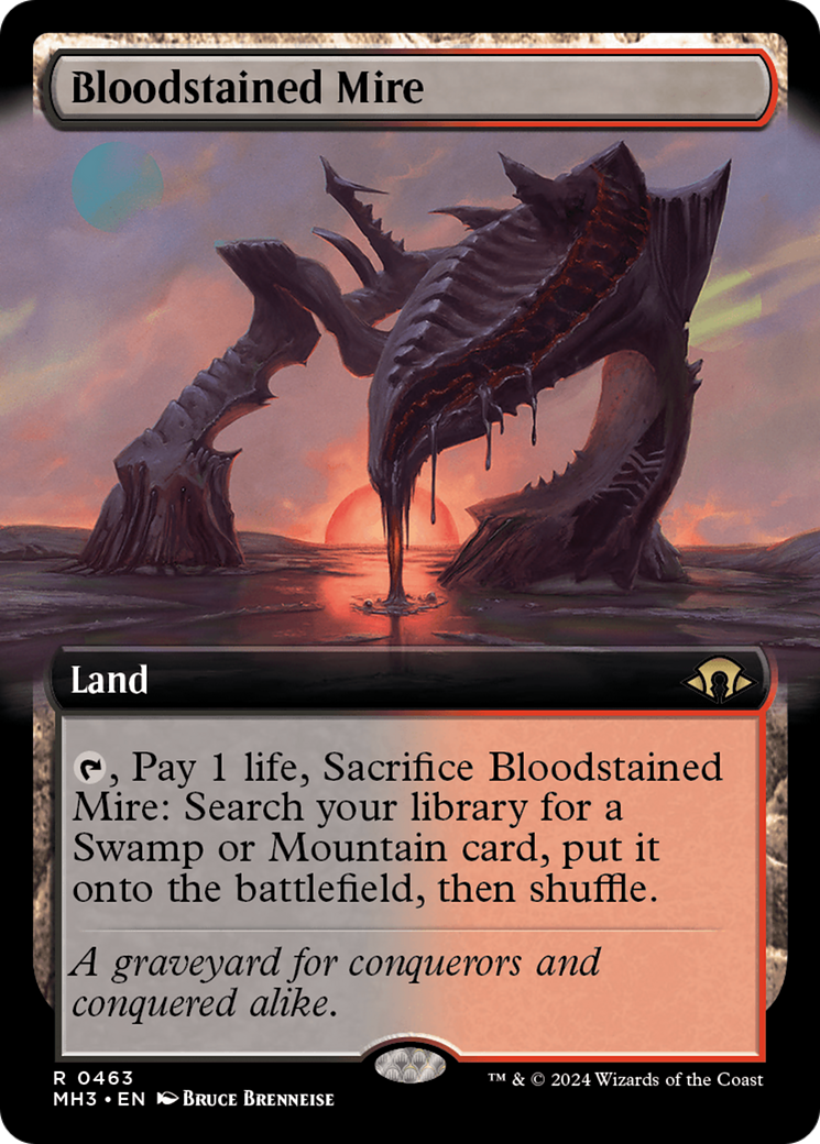 Bloodstained Mire (Extended Art) [Modern Horizons 3] | Webway Games