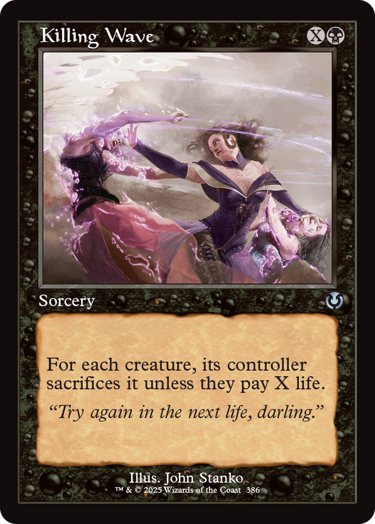 Killing Wave (Retro Frame) [Innistrad Remastered] | Webway Games