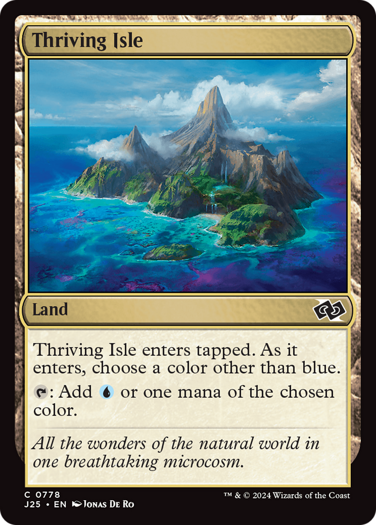 Thriving Isle [Foundations Jumpstart] | Webway Games