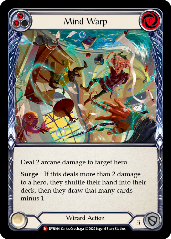 Mind Warp [DYN194] (Dynasty)  Rainbow Foil | Webway Games