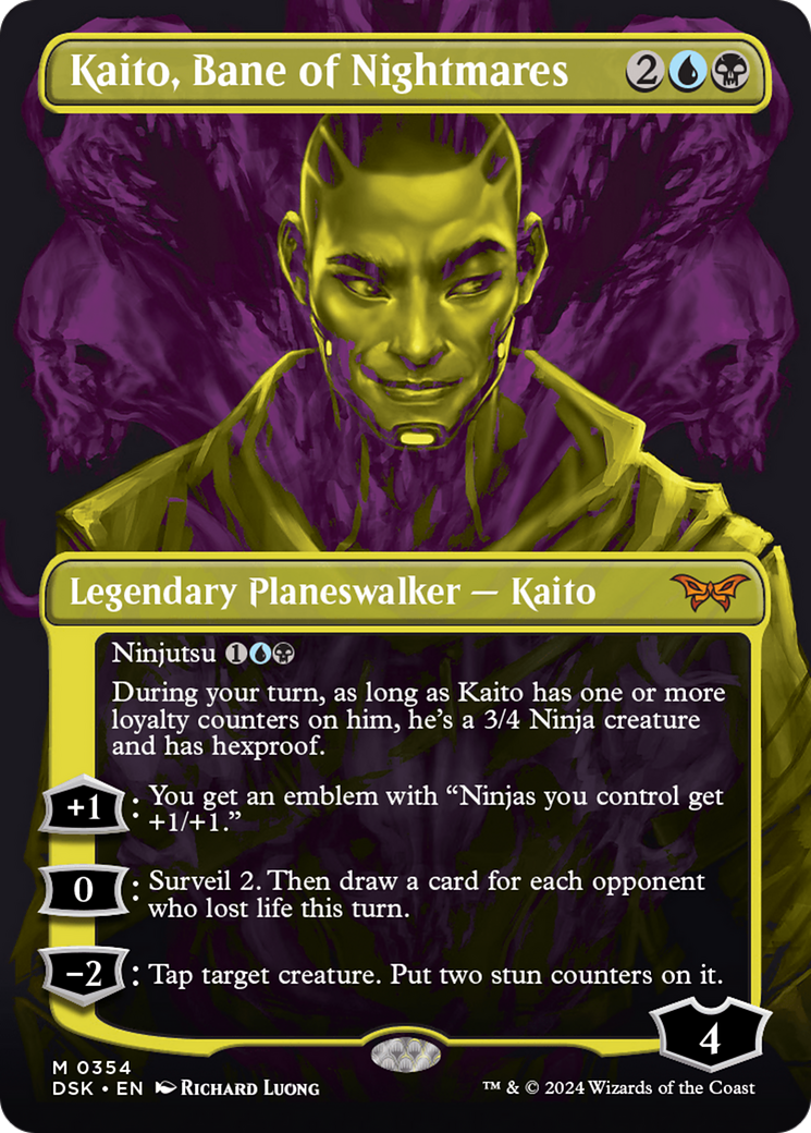 Kaito, Bane of Nightmares (Showcase) [Duskmourn: House of Horror] | Webway Games