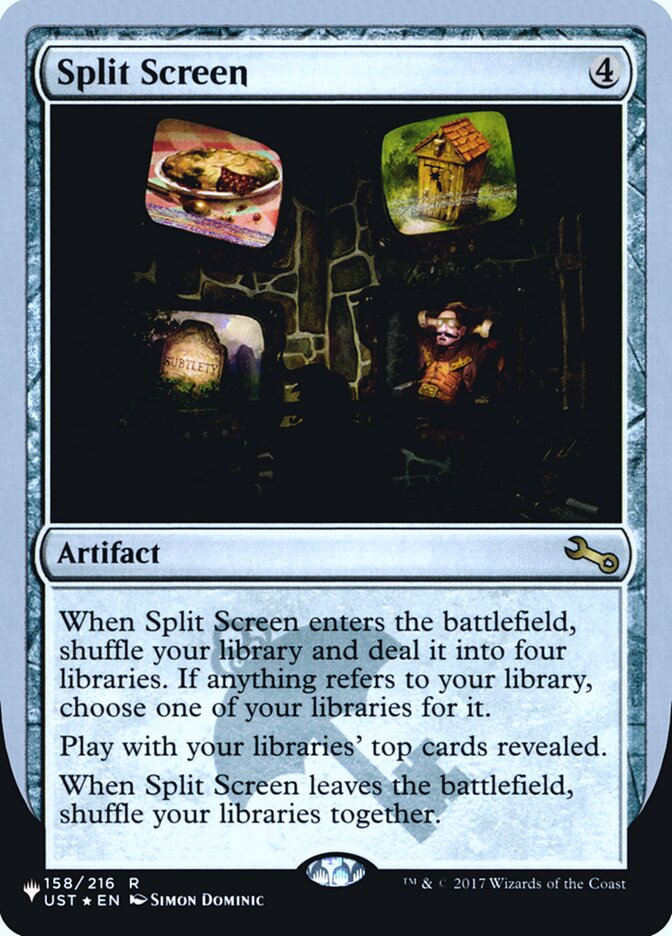 Split Screen (Unfinity Foil Edition) [The List] | Webway Games