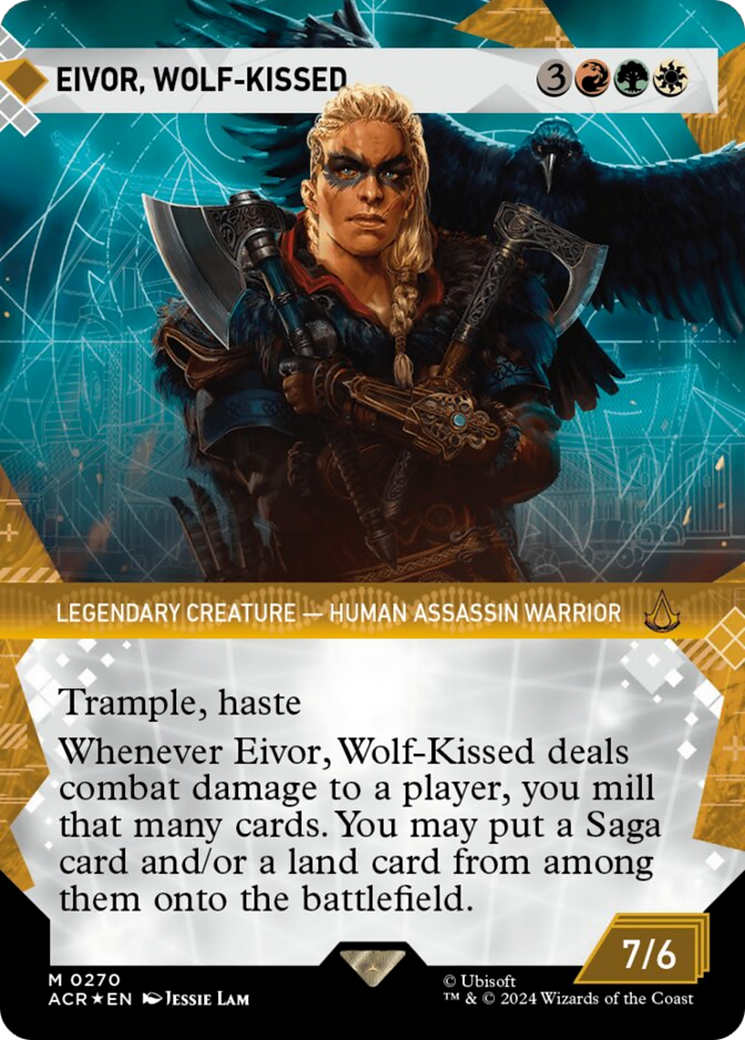 Eivor, Wolf-Kissed (Showcase) (Textured Foil) [Assassin's Creed] | Webway Games