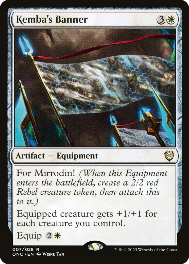 Kemba's Banner [Phyrexia: All Will Be One Commander] | Webway Games
