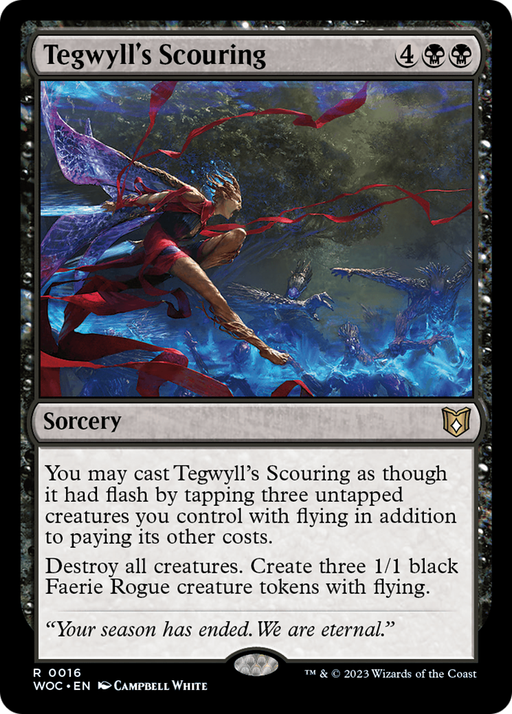 Tegwyll's Scouring [Wilds of Eldraine Commander] | Webway Games
