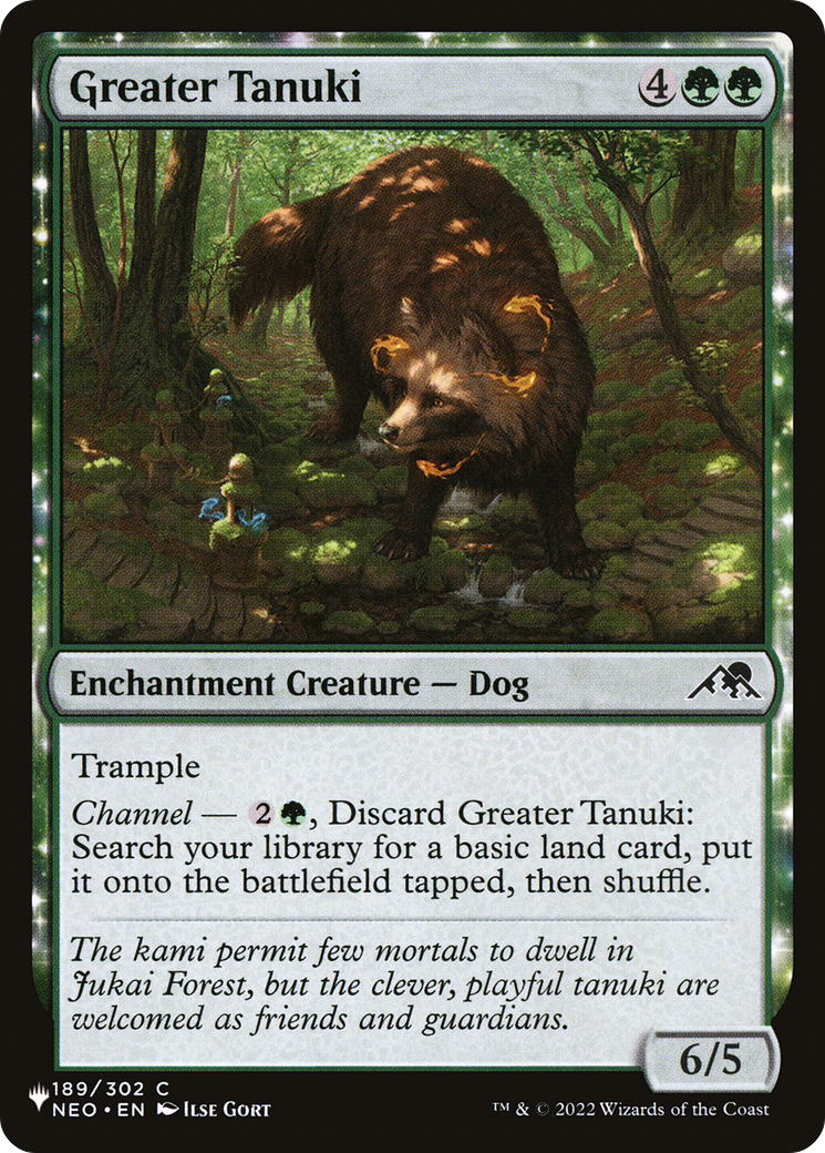 Greater Tanuki [The List] | Webway Games