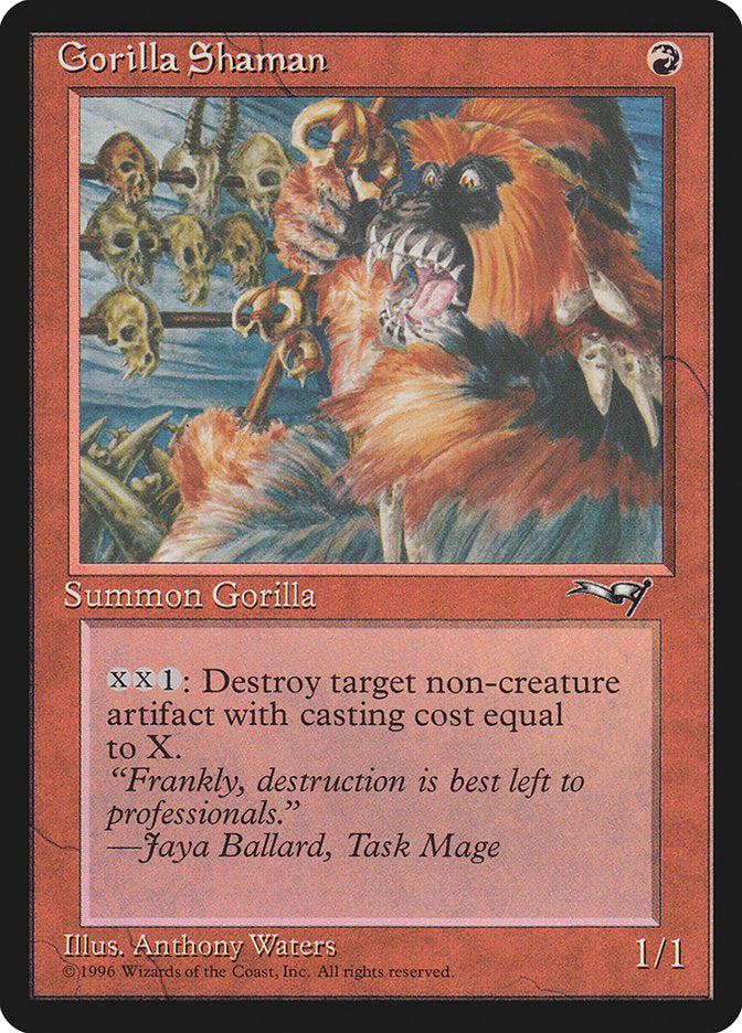 Gorilla Shaman (Skulls in Background) [Alliances] | Webway Games