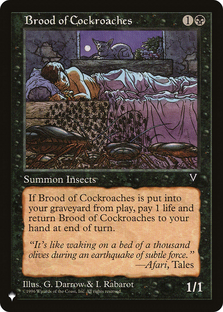 Brood of Cockroaches [The List] | Webway Games