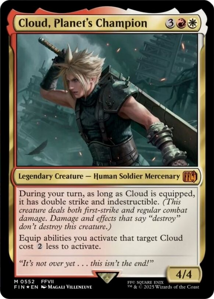 Cloud, Planet's Champion [FINAL FANTASY] | Webway Games