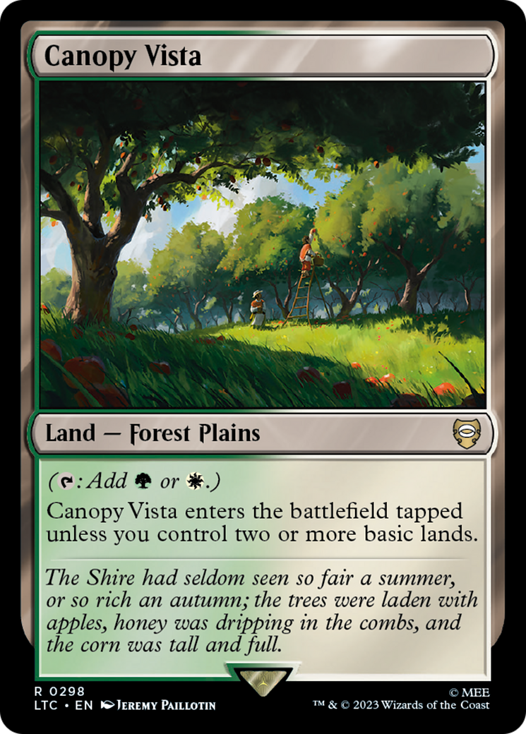 Canopy Vista [The Lord of the Rings: Tales of Middle-Earth Commander] | Webway Games