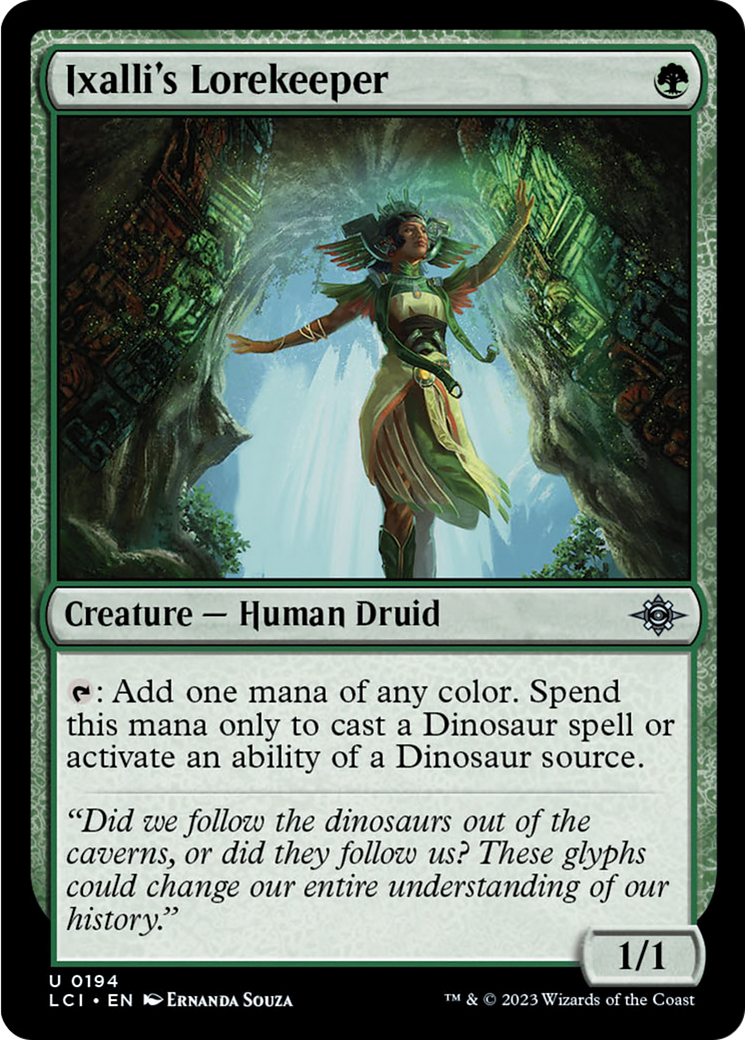 Ixalli's Lorekeeper [The Lost Caverns of Ixalan] | Webway Games