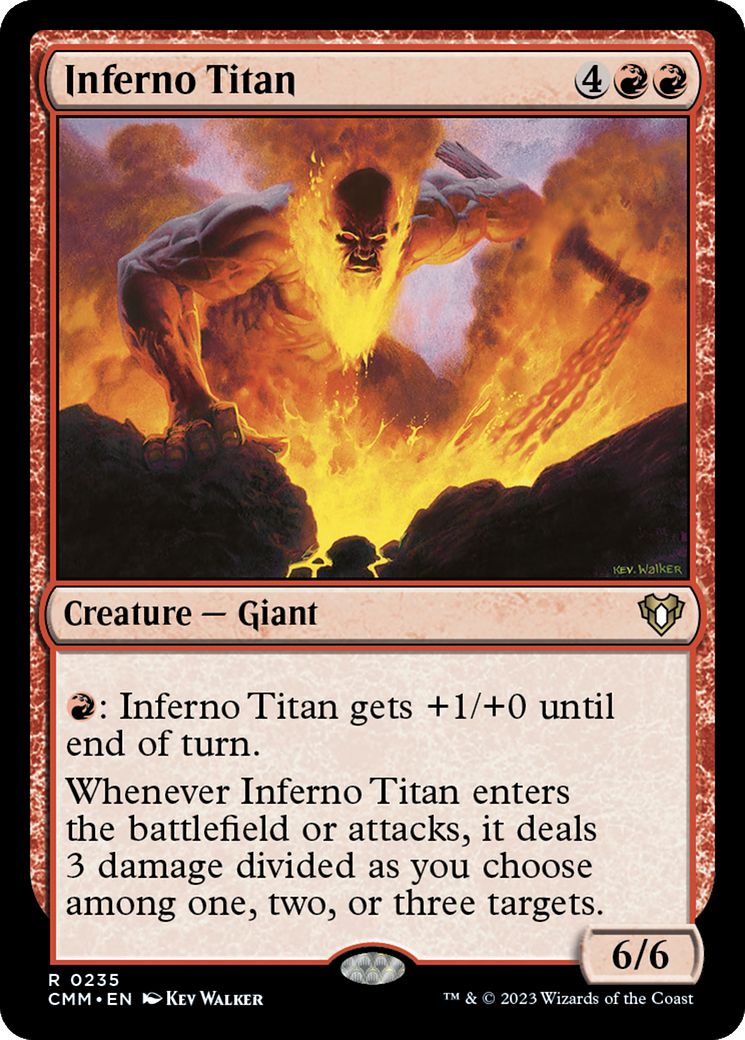 Inferno Titan [Commander Masters] | Webway Games