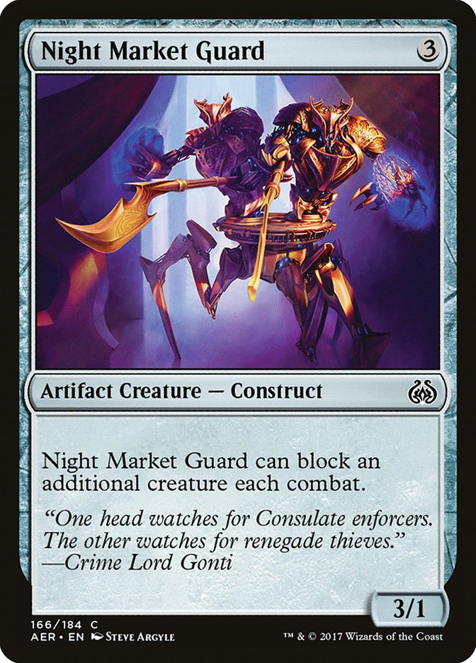 Night Market Guard [Aether Revolt] | Webway Games
