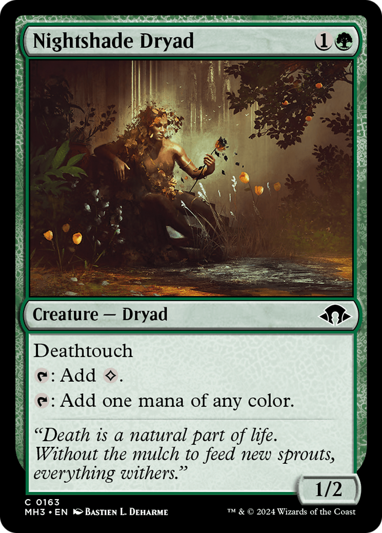 Nightshade Dryad [Modern Horizons 3] | Webway Games