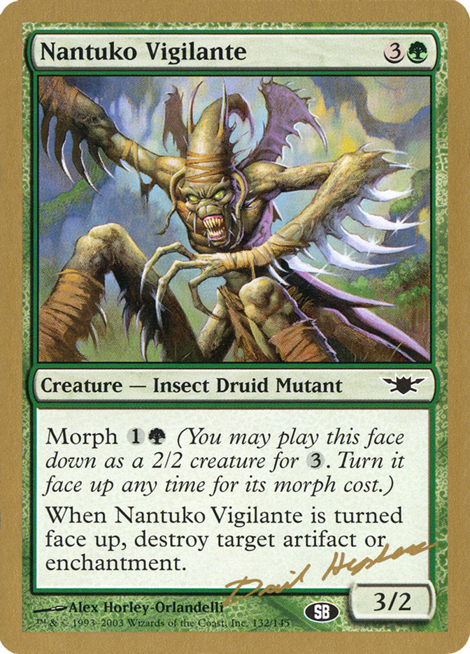 Nantuko Vigilante (Dave Humpherys) (SB) [World Championship Decks 2003] | Webway Games