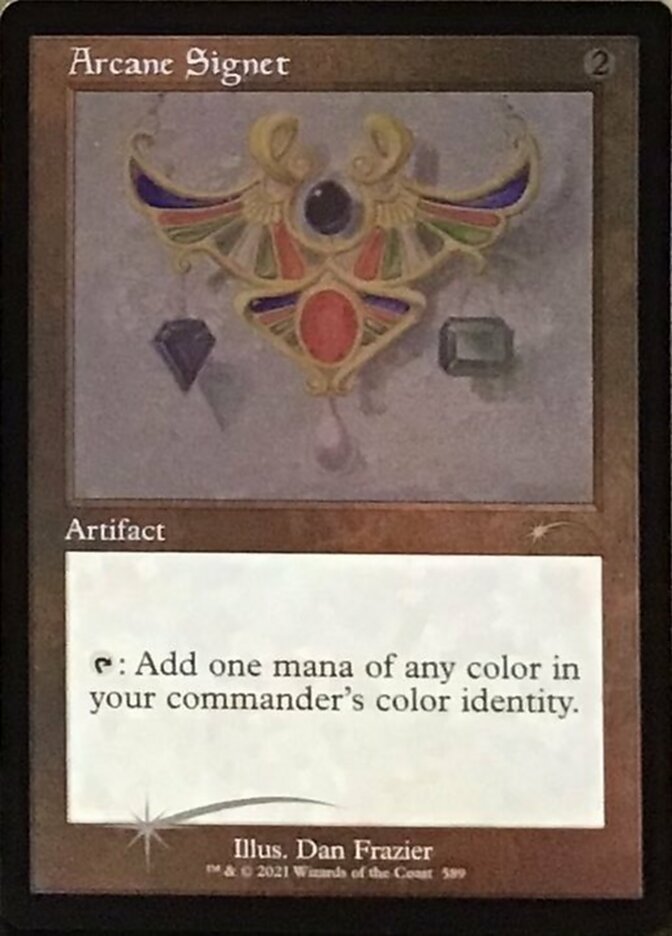 Arcane Signet (Retro) (Foil Etched) [Secret Lair Drop Promos] | Webway Games