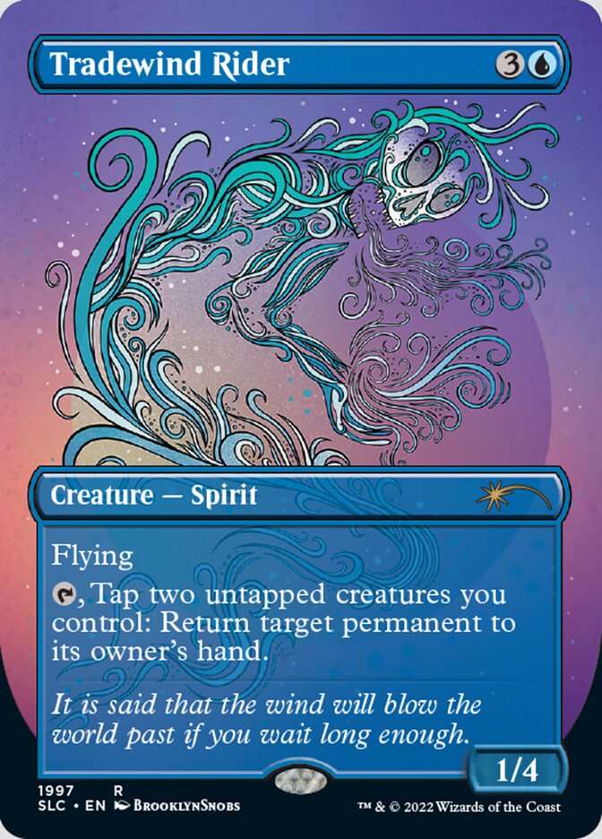 Tradewind Rider (Borderless) [Secret Lair Countdown Kit] | Webway Games