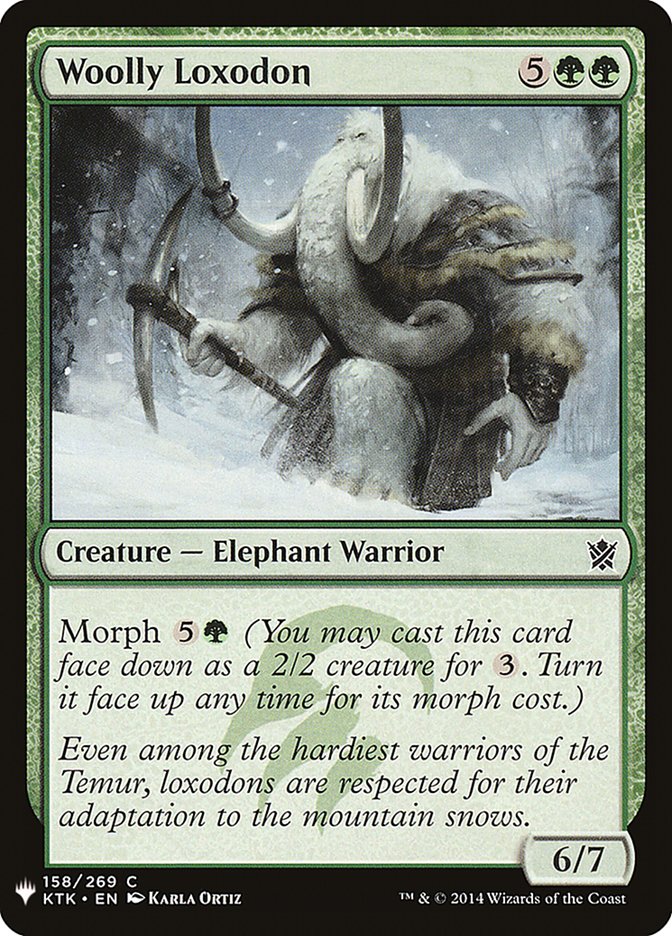 Woolly Loxodon [Mystery Booster] | Webway Games