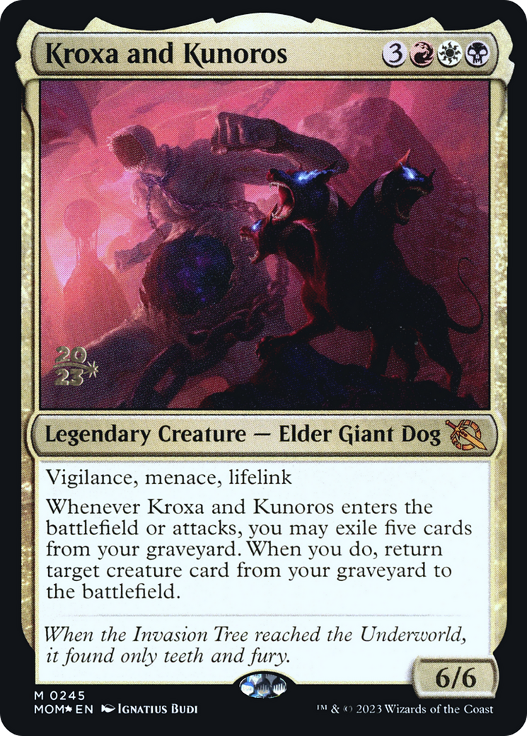 Kroxa and Kunoros [March of the Machine Prerelease Promos] | Webway Games