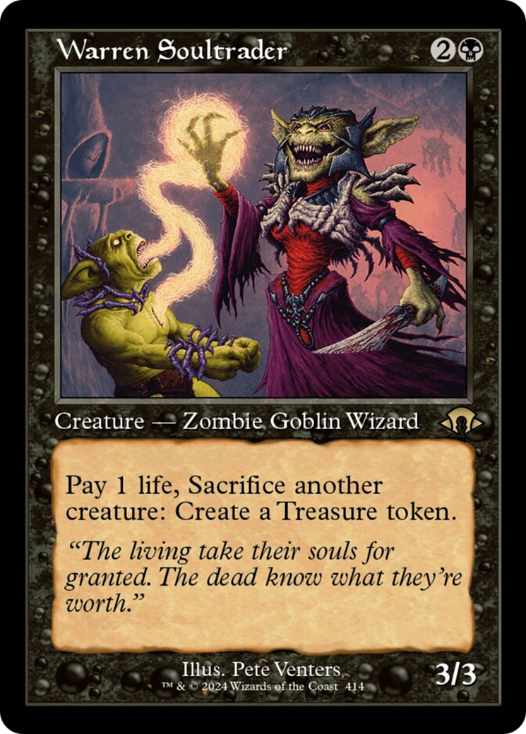 Warren Soultrader (Retro) [Modern Horizons 3] | Webway Games