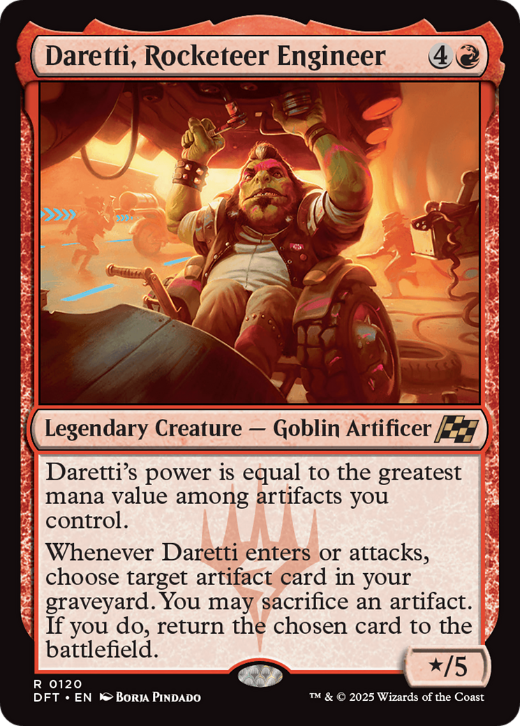 Daretti, Rocketeer Engineer [Aetherdrift] | Webway Games