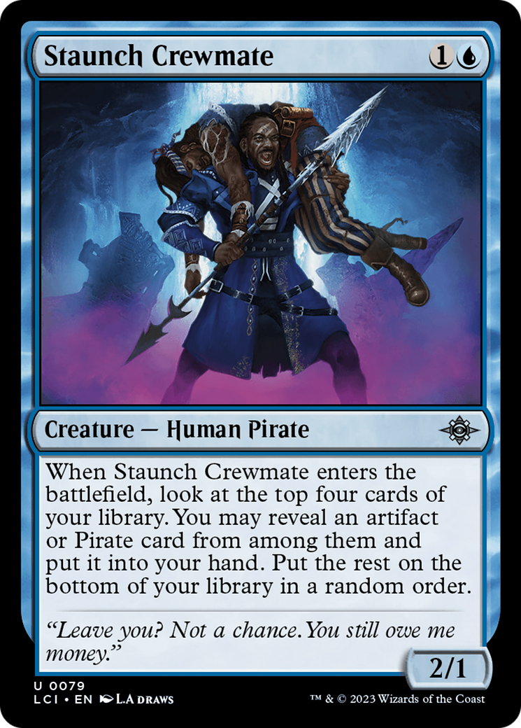 Staunch Crewmate [The Lost Caverns of Ixalan] | Webway Games