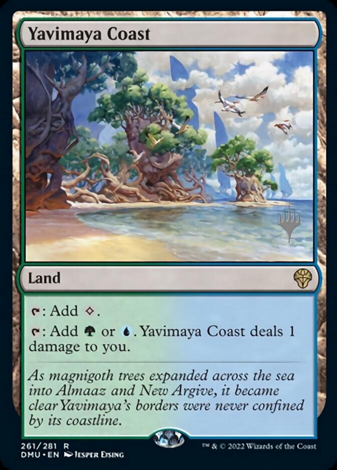 Yavimaya Coast (Promo Pack) [Dominaria United Promos] | Webway Games