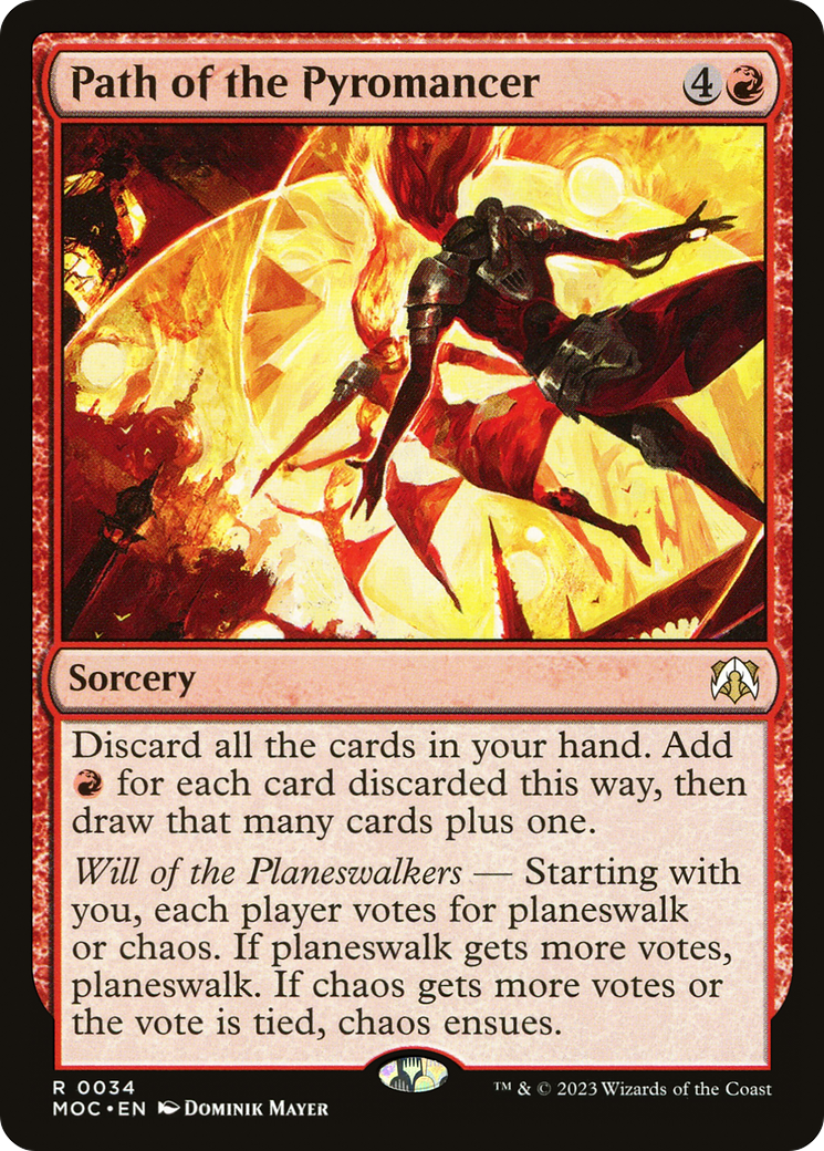 Path of the Pyromancer [March of the Machine Commander] | Webway Games