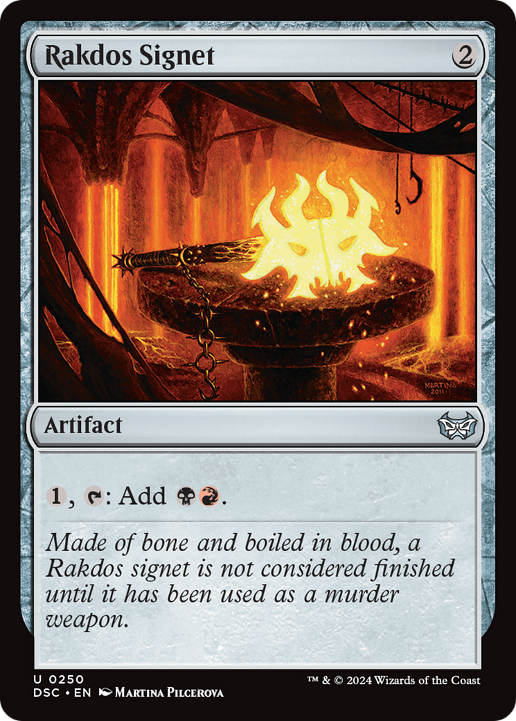 Rakdos Signet [Duskmourn: House of Horror Commander] | Webway Games