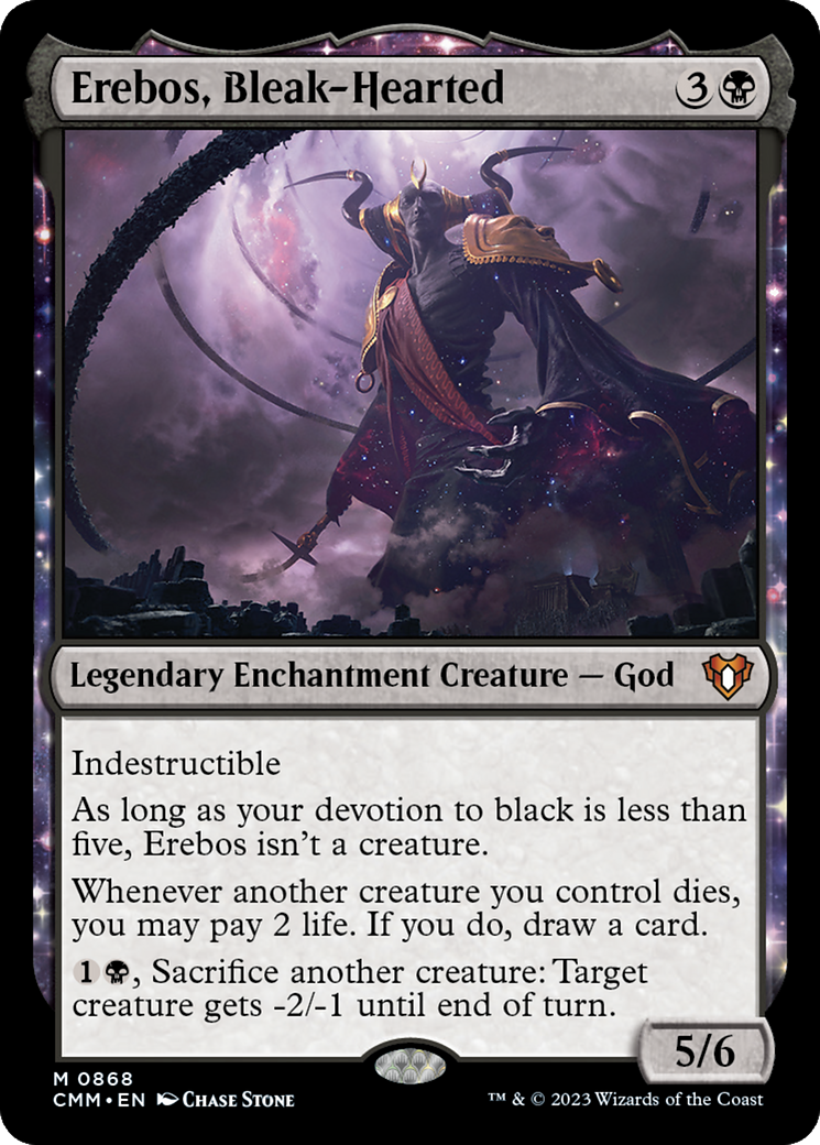 Erebos, Bleak-Hearted [Commander Masters] | Webway Games