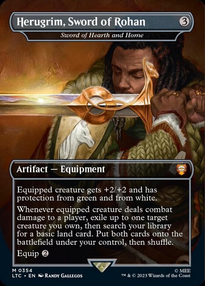 Herugrim, Sword of Rohan - Sword of Hearth and Home [The Lord of the Rings: Tales of Middle-Earth Commander] | Webway Games