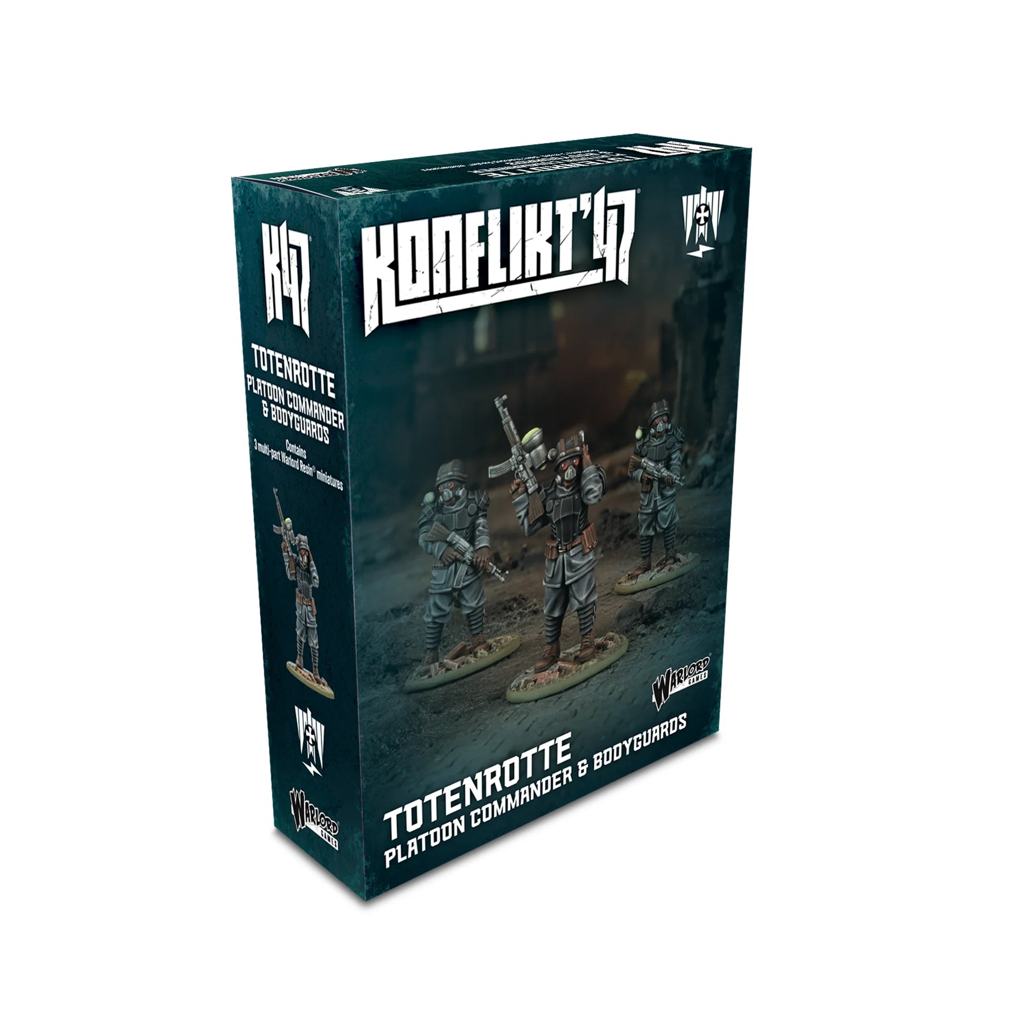Konflikt '47 Totenrotte platoon commander & bodyguard | Webway Games