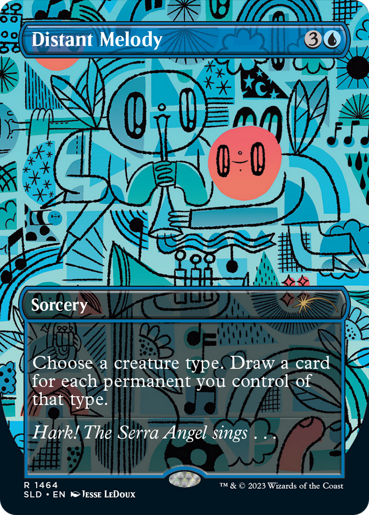 Distant Melody (Rainbow Foil) [Secret Lair Drop Series] | Webway Games