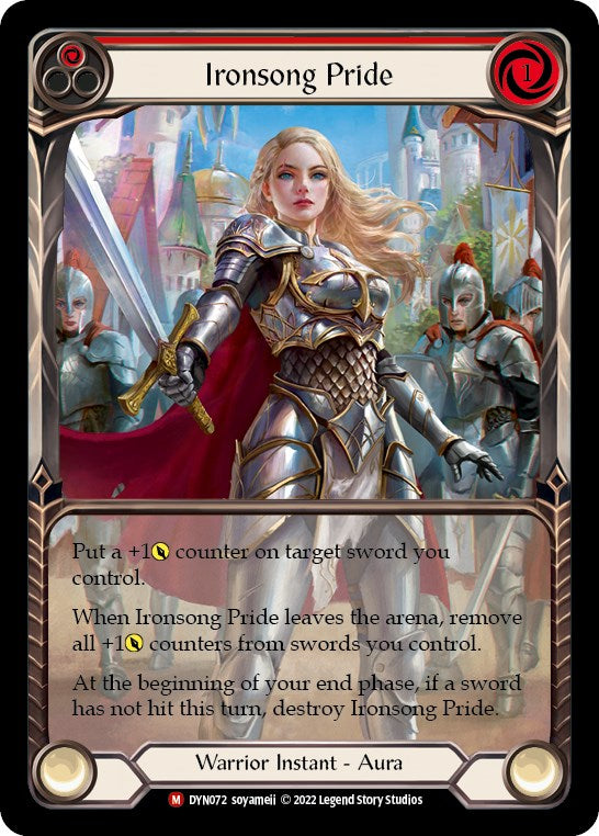 Ironsong Pride (Extended Art) [DYN072] (Dynasty)  Rainbow Foil | Webway Games