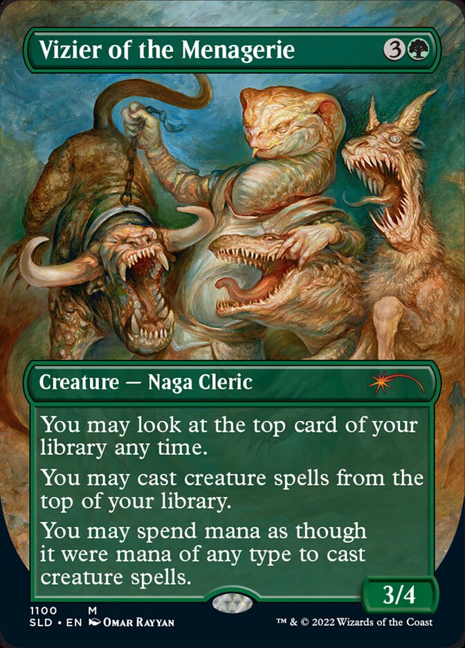 Vizier of the Menagerie (Borderless) [Secret Lair Drop Series] | Webway Games
