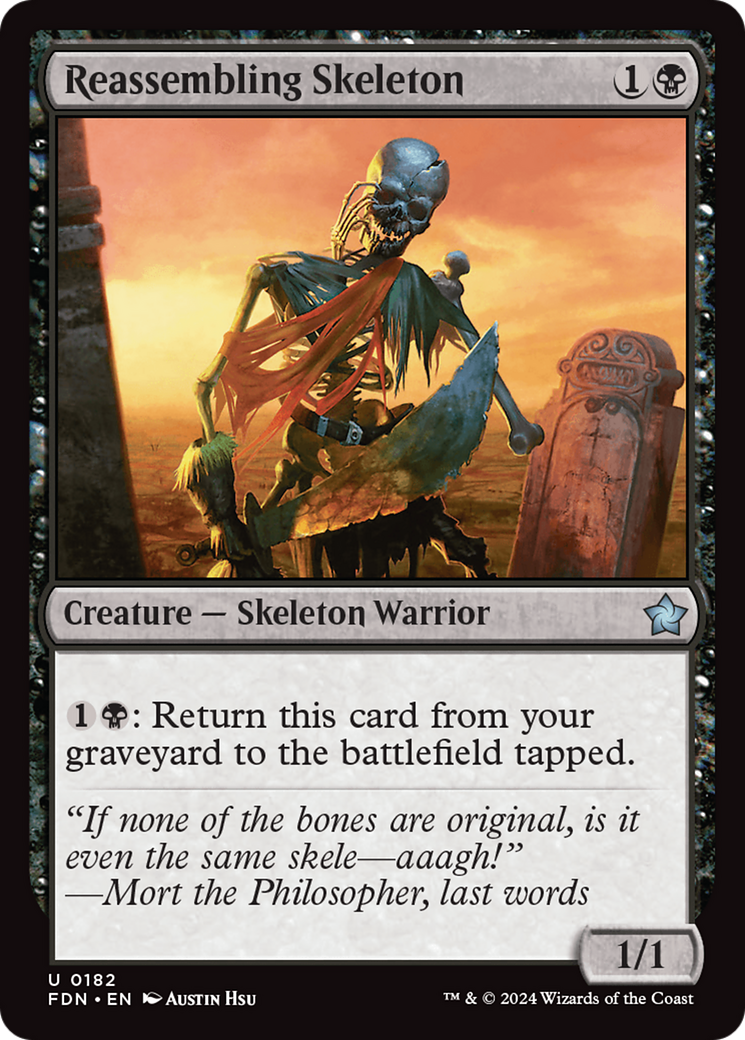 Reassembling Skeleton [Foundations] | Webway Games