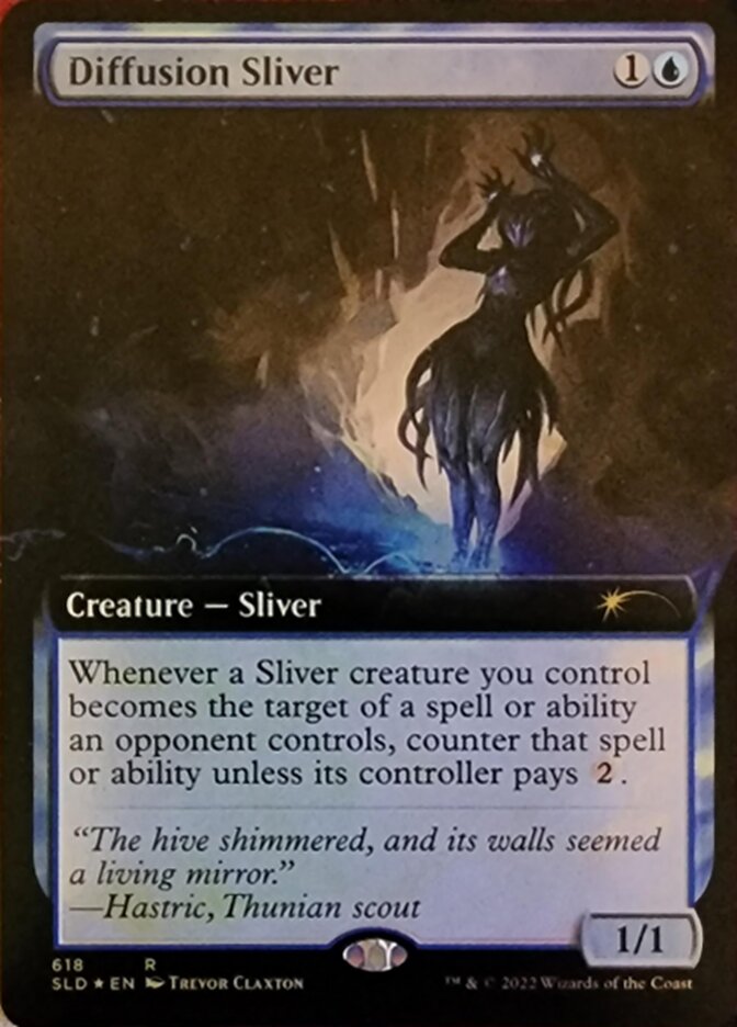 Diffusion Sliver (Extended Art) [Secret Lair Drop Promos] | Webway Games