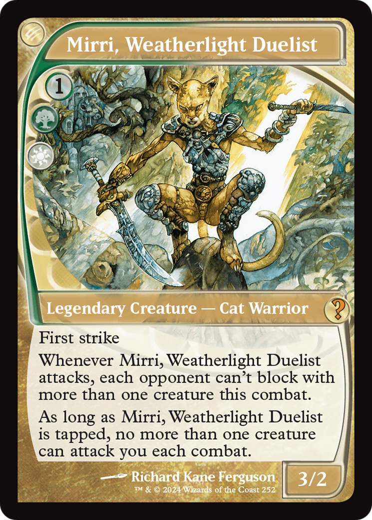 Mirri, Weatherlight Duelist (Future Sight) [Mystery Booster 2] | Webway Games