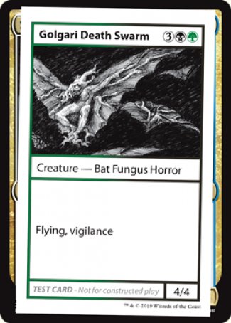 Golgari Death Swarm (2021 Edition) [Mystery Booster Playtest Cards] | Webway Games