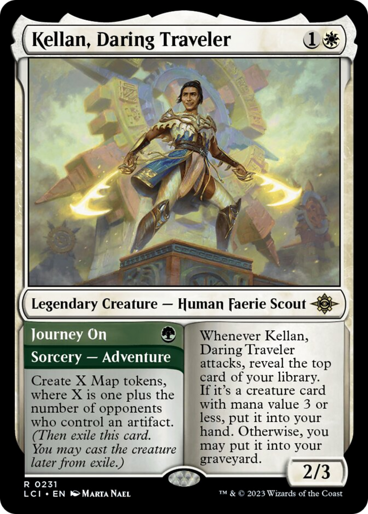 Kellan, Daring Traveler [The Lost Caverns of Ixalan] | Webway Games