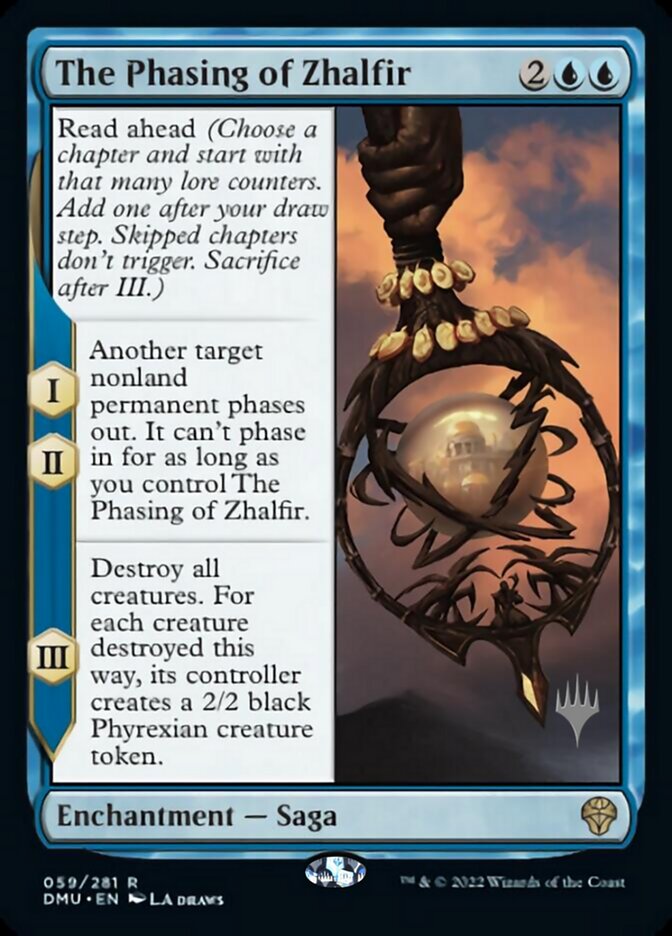 The Phasing of Zhalfir (Promo Pack) [Dominaria United Promos] | Webway Games