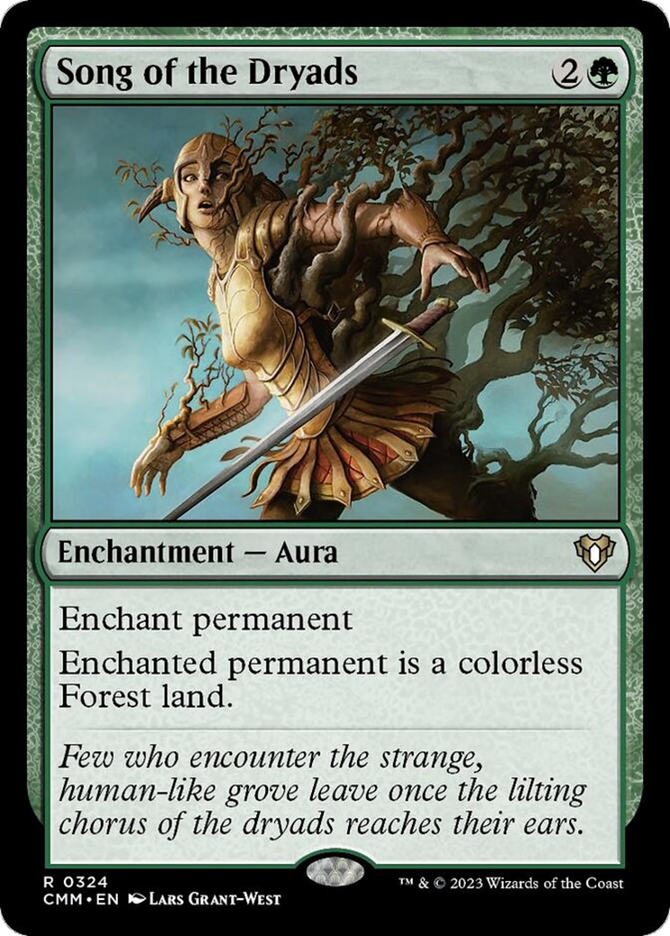 Song of the Dryads [Commander Masters] | Webway Games