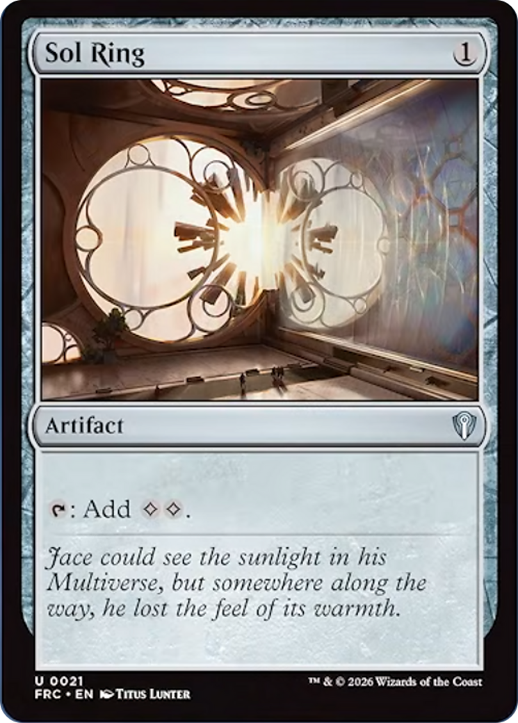 Sol Ring [Reality Fracture Commander] | Webway Games