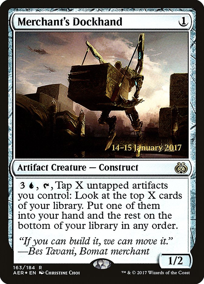 Merchant's Dockhand [Aether Revolt Prerelease Promos] | Webway Games