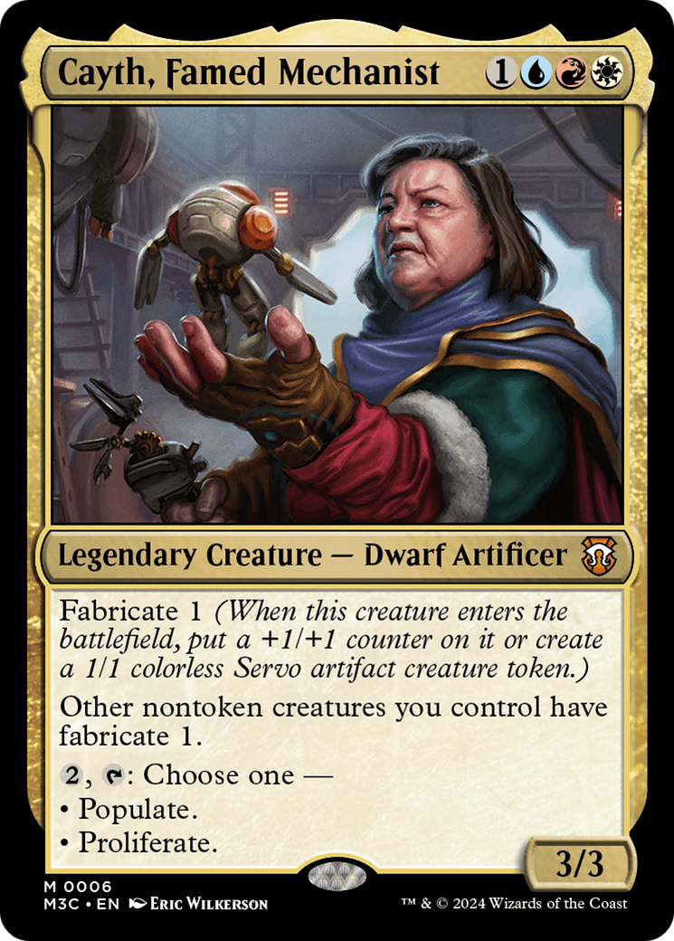 Cayth, Famed Mechanist [Modern Horizons 3 Commander] | Webway Games