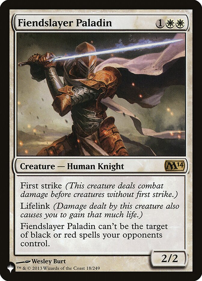 Fiendslayer Paladin [The List] | Webway Games