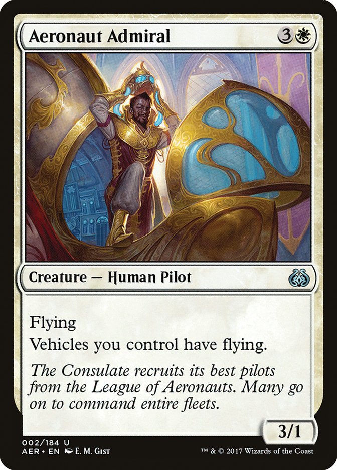 Aeronaut Admiral [Aether Revolt] | Webway Games