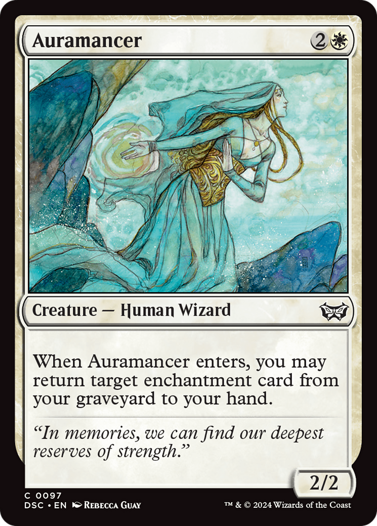 Auramancer [Duskmourn: House of Horror Commander] | Webway Games