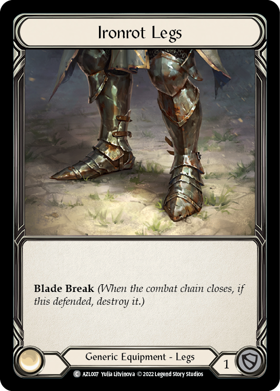 Ironrot Legs [AZL007] (Outsiders Azalea Blitz Deck) | Webway Games
